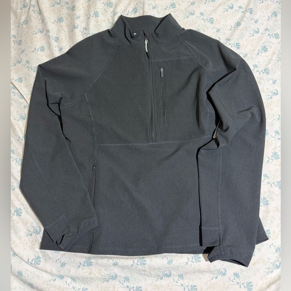 Women’s Half Zip Pullover Coat - Picture 2 of 4